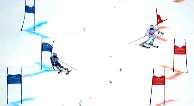 vinter-os-2018 alpine skiing national mixed team event