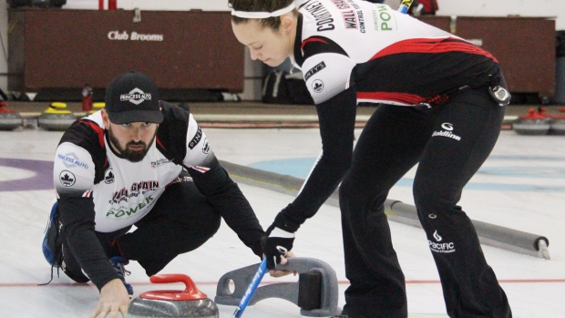 vinter-os 2018 curling mixed doubles